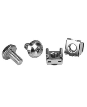 Startech M6 Rack Screws and M6 Cage Nuts CABSCRWM620 for Rack Server