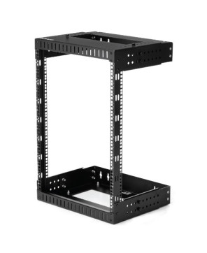 Buy StarTech 15U 19" Wall Mount Network Rack with 2-Post Open Frame RK15WALLOA for Servers, Switch & Patch Panels