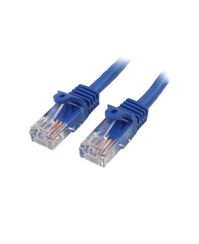 Buy StarTech 3m Cat5e Patch Cable with Snagless RJ45 Connectors 45PAT3MBL in Blue