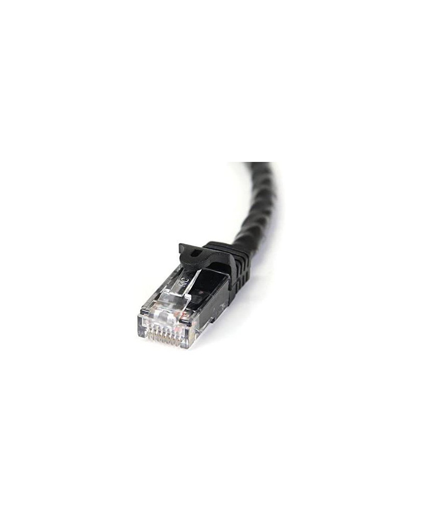 Buy StarTech 50cm Cat6 Patch Cable with Snagless RJ45 Connectors N6PATC50CMBK in Black