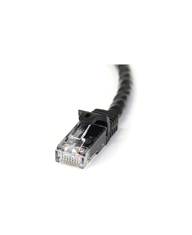 Buy StarTech 50cm Cat6 Patch Cable with Snagless RJ45 Connectors N6PATC50CMBK in Black