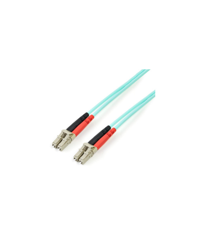 Buy StarTech 3m 10 Gb Aqua Multimode 50/125 Duplex LSZH Fiber Optic Cable A50FBLCLC3