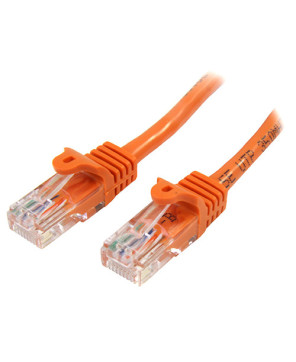 Buy StarTech 1M Cat5e Patch Cable with Snagless RJ45 Connectors in Orange 45PAT1MOR