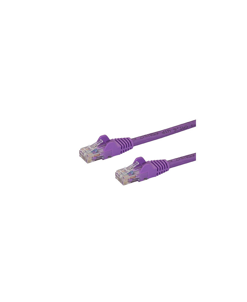 StarTech 10m Cat6 Cable UTP PVC Male RJ45 CMG Rated N6PATC10MPL in Purple