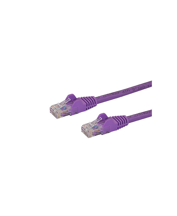 StarTech 10m Cat6 Cable UTP PVC Male RJ45 CMG Rated N6PATC10MPL in Purple