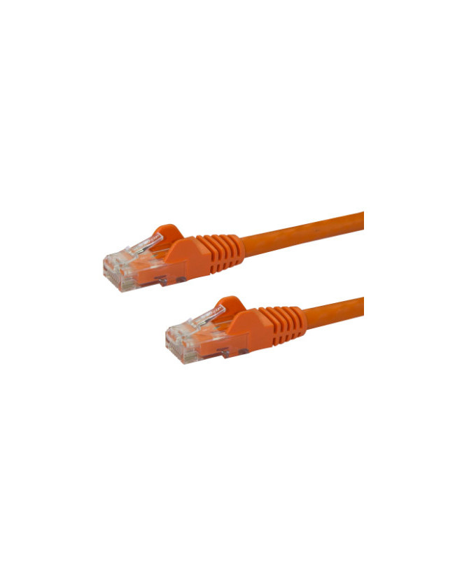 Buy StarTech 50cm Cat6 Ethernet Cable Gigabit Ethernet Wire N6PATC50CMOR in Orange