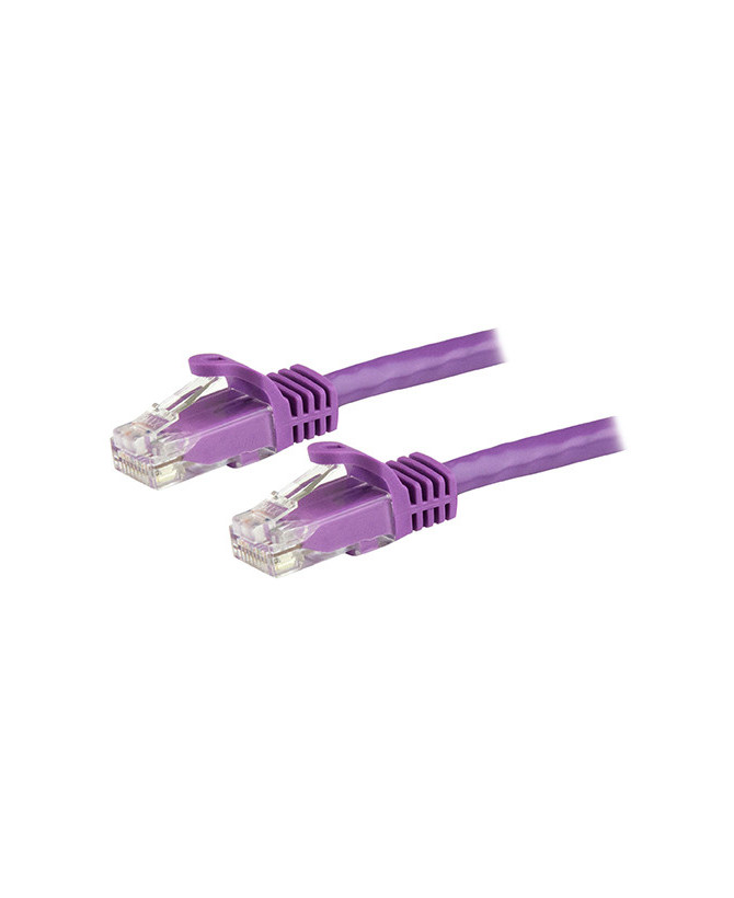 Buy StarTech 7.5m Cat6 Ethernet Cable Gigabit Ethernet Wire N6PATC750CMPL in Purple