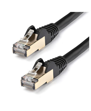 Buy StarTech 1.5m CAT6a Shielded Copper Wire Snagless Connector Patch Cable 6ASPAT150CMBK in Black