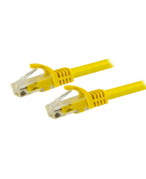 Buy StarTech 1.5m Cat6 Ethernet Cable 650MHz Snagless Patch Cord N6PATC150CMYL in Yellow 