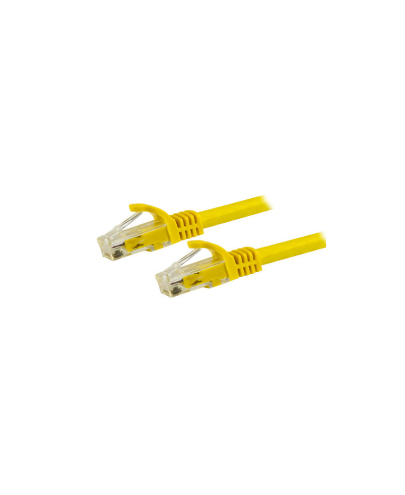 Buy StarTech 1.5m Cat6 Ethernet Cable 650MHz Snagless Patch Cord N6PATC150CMYL in Yellow 