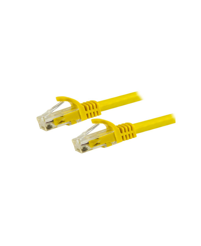 Buy StarTech 1.5m Cat6 Ethernet Cable 650MHz Snagless Patch Cord N6PATC150CMYL in Yellow 