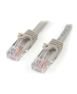 Buy StarTech 1m Cat5e Patch Cable with Snagless RJ45 Connectors 45PAT1MGR in Grey