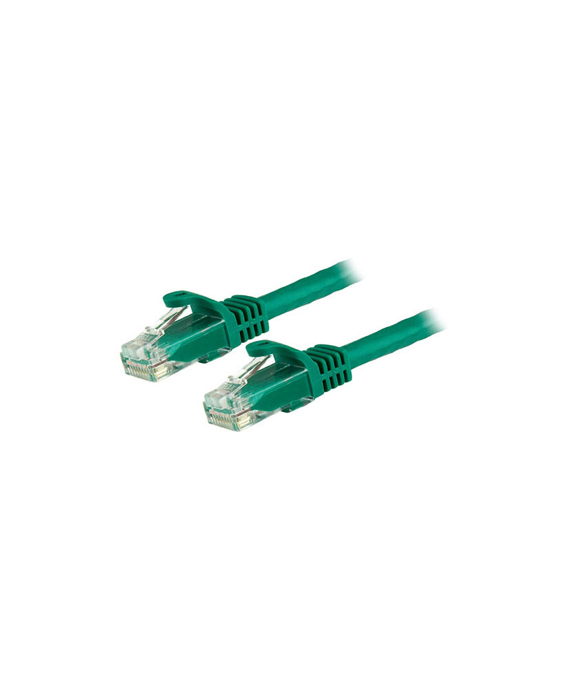 Buy StarTech 50cm Cat6 Patch Cable with Snagless RJ45 Connectors N6PATC50CMGN in Green