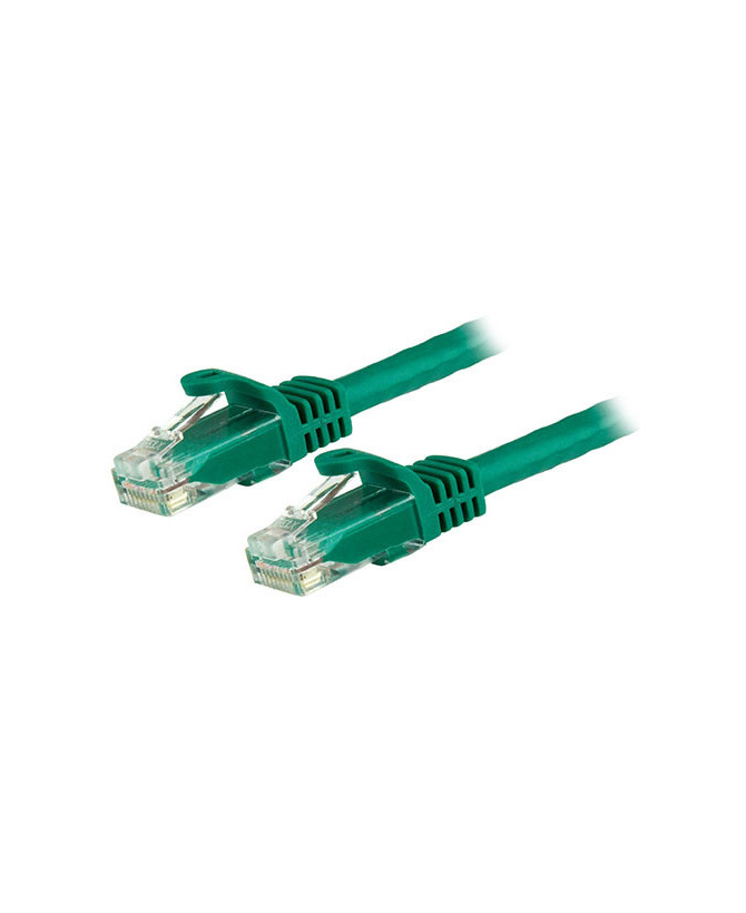 Buy StarTech 50cm Cat6 Patch Cable with Snagless RJ45 Connectors N6PATC50CMGN in Green