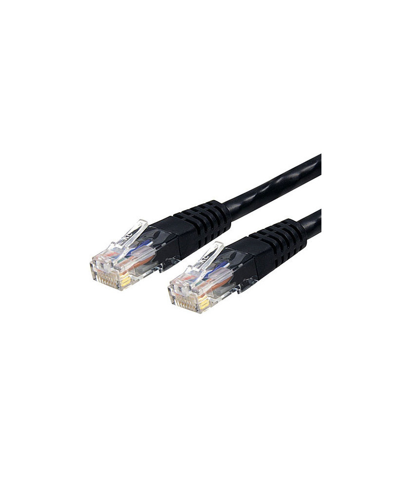 Buy StarTech 4.5m CAT6 650MHz Molded Patch Cord PoE++ Ethernet Cable C6PATCH15BK in Black 