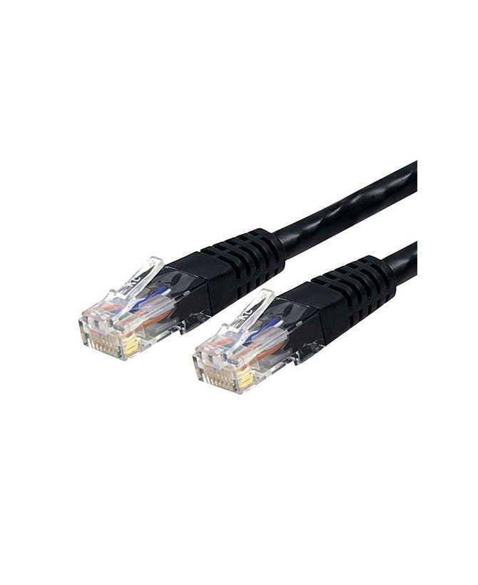 Buy StarTech 4.5m CAT6 650MHz Molded Patch Cord PoE++ Ethernet Cable C6PATCH15BK in Black 