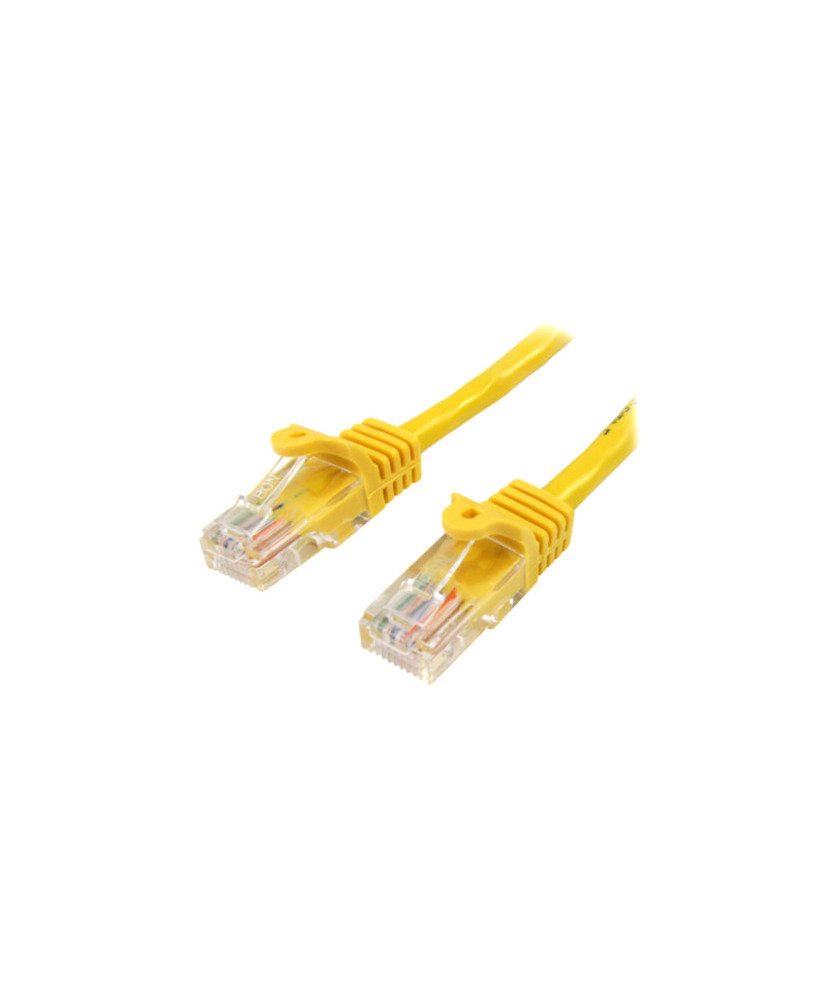 Buy StarTech 5m Cat5e Ethernet Patch Cable with Snagless RJ45 Connectors 45PAT5MYL in Yellow