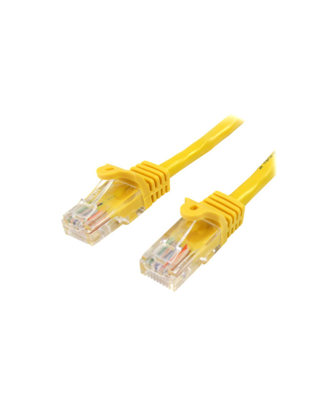 Buy StarTech 5m Cat5e Ethernet Patch Cable with Snagless RJ45 Connectors 45PAT5MYL in Yellow