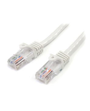 Buy StarTech 5m Cat5e Patch Cable with Snagless RJ45 Connectors 45PAT5MWH in White