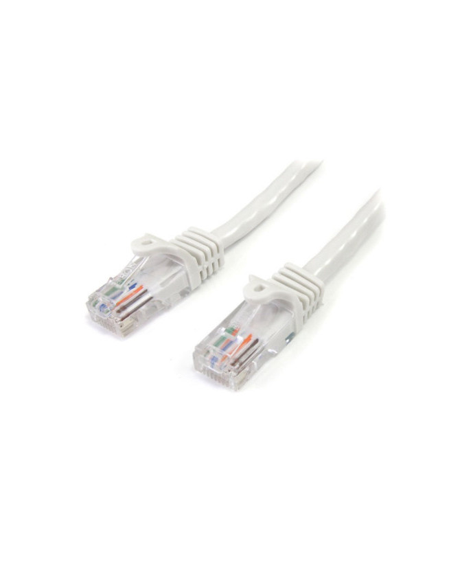 Buy StarTech 5m Cat5e Patch Cable with Snagless RJ45 Connectors 45PAT5MWH in White