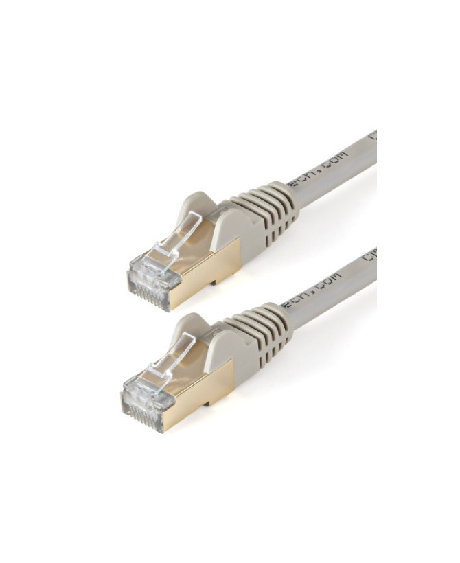 Buy StarTech 7.5m Cat6a Patch Cable Shielded Snagless Connector 6ASPAT750CMGR in Grey