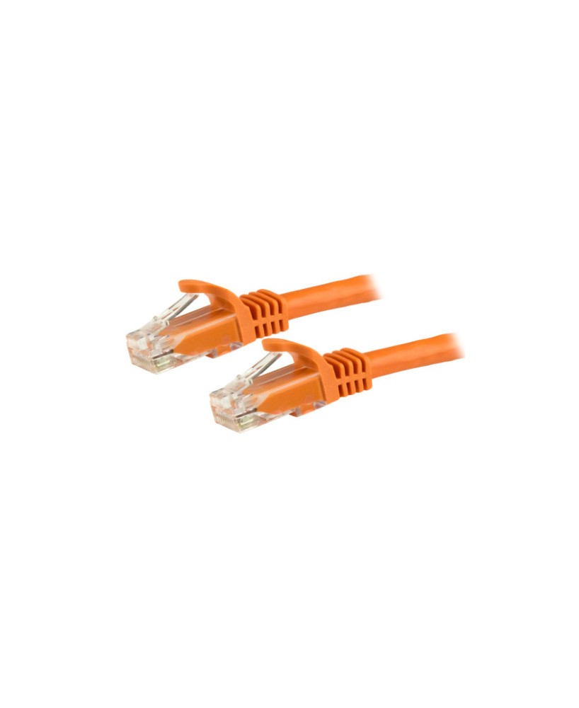 Buy StarTech 5m Cat6 Ethernet Cable Gigabit Ethernet Wire N6PATC5MOR in Orange