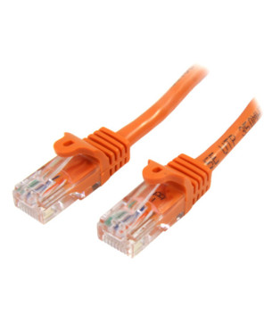 Buy StarTech 2m Cat5e Ethernet Patch Cable with Snagless RJ45 Connectors 45PAT2MOR in Orange