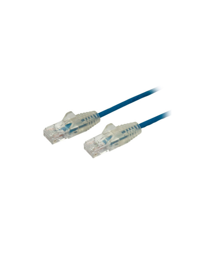 Buy StarTech 2.5m Slim Cat6 Snagless Patch Cable N6PAT250CMBLS in Blue