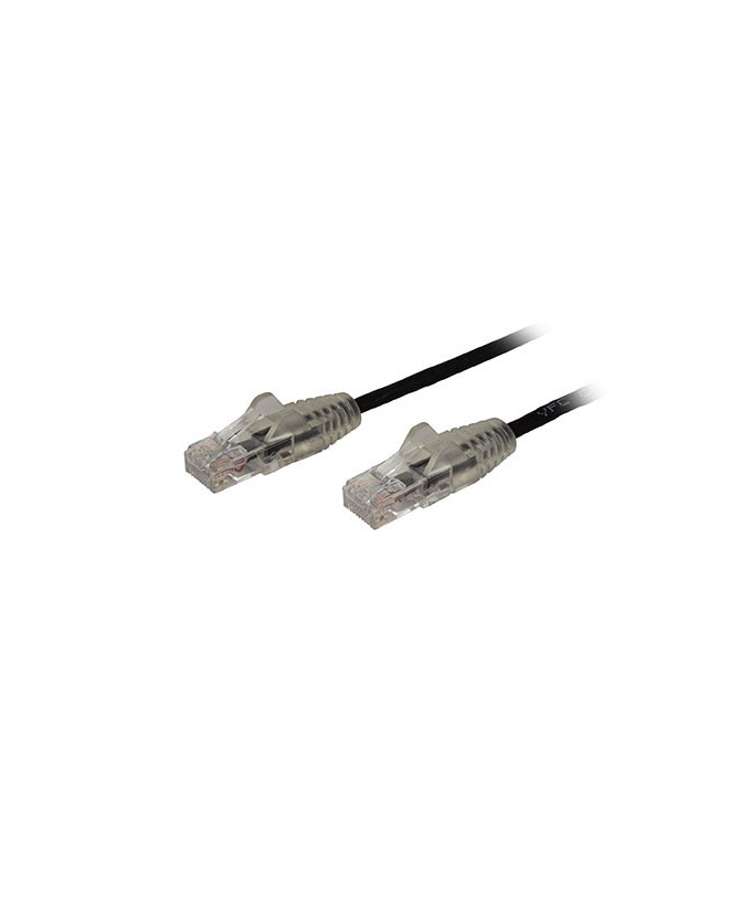 Buy StarTech 3m Slim Snagless RJ45 Connectors CAT6 Cable N6PAT300CMBKS in Black