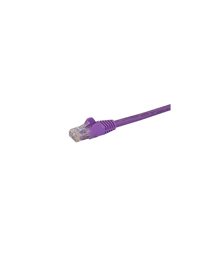 Buy StarTech 7m Cat5e Ethernet Patch Cable with Snagless RJ45 Connectors 45PAT7MPL in Purple