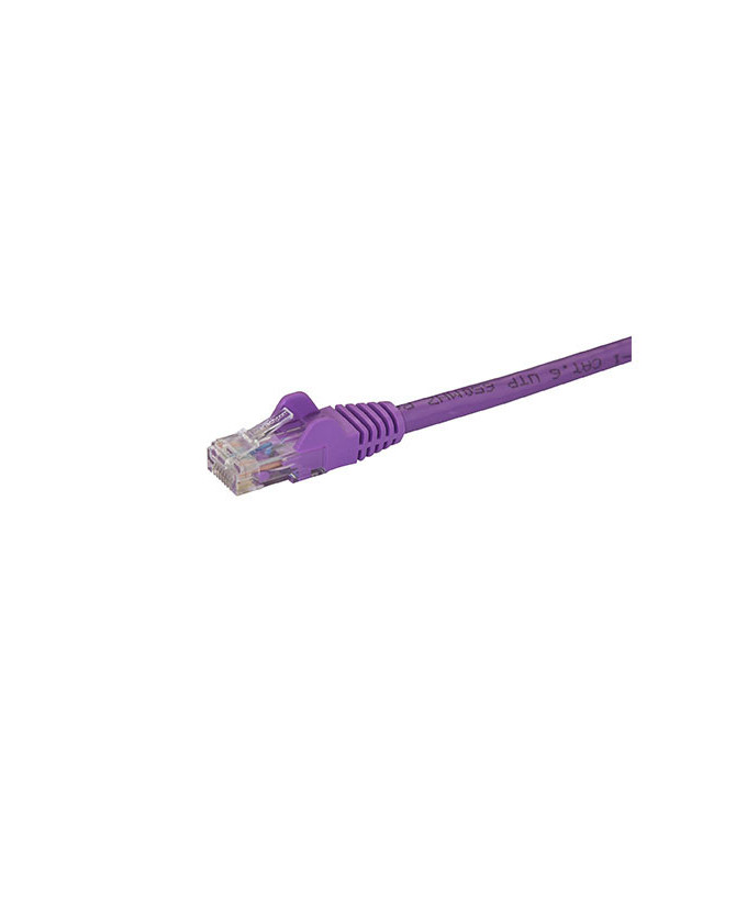 Buy StarTech 7m Cat5e Ethernet Patch Cable with Snagless RJ45 Connectors 45PAT7MPL in Purple