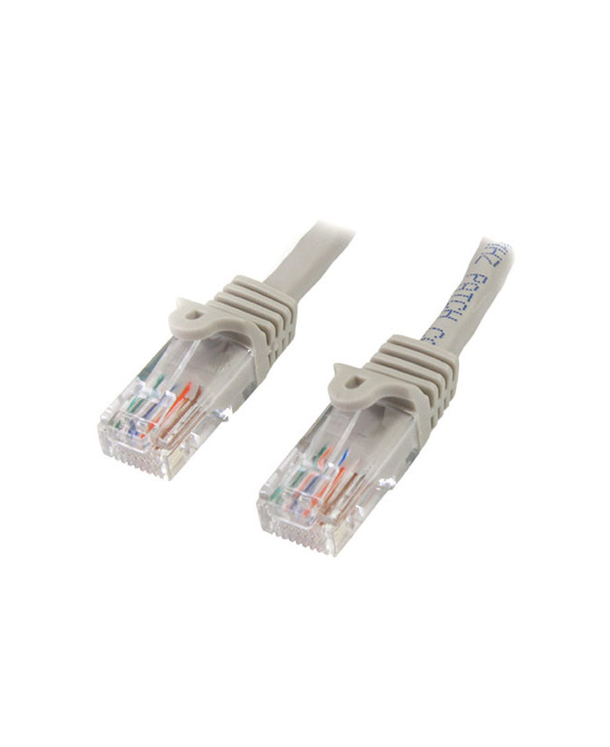 Buy StarTech 7m Cat5e Ethernet Patch Cable with Snagless RJ45 Connectors 45PAT7MGR in Gray