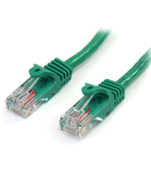 Buy StarTech 3m Cat5e Patch Cable with Snagless RJ45 Connectors 45PAT3MGN in Green