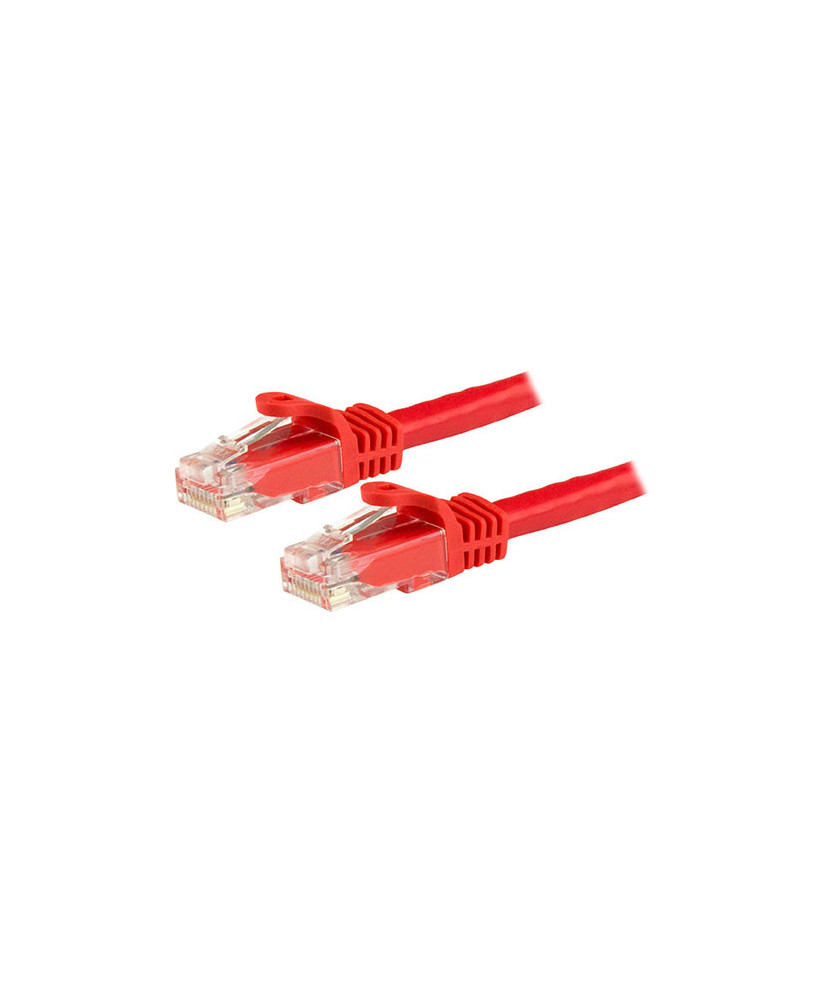 Buy StarTech 3m Cat6 Patch Cable with Snagless RJ45 Connectors N6PATC3MRD in Red