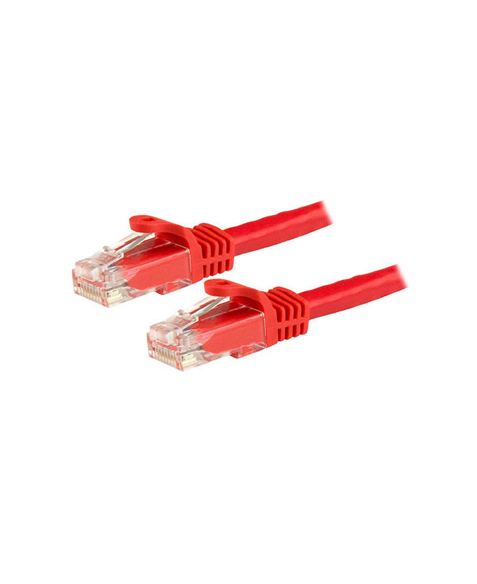 Buy StarTech 3m Cat6 Patch Cable with Snagless RJ45 Connectors N6PATC3MRD in Red