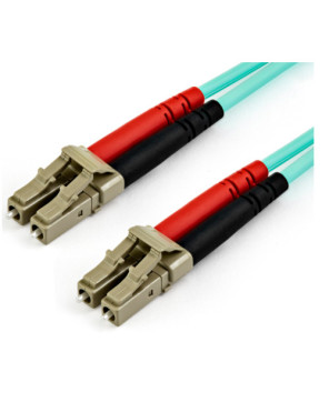 Buy StarTech 15m OM3 LC to LC Multimode Duplex Fiber Optic Patch Cable A50FBLCLC15