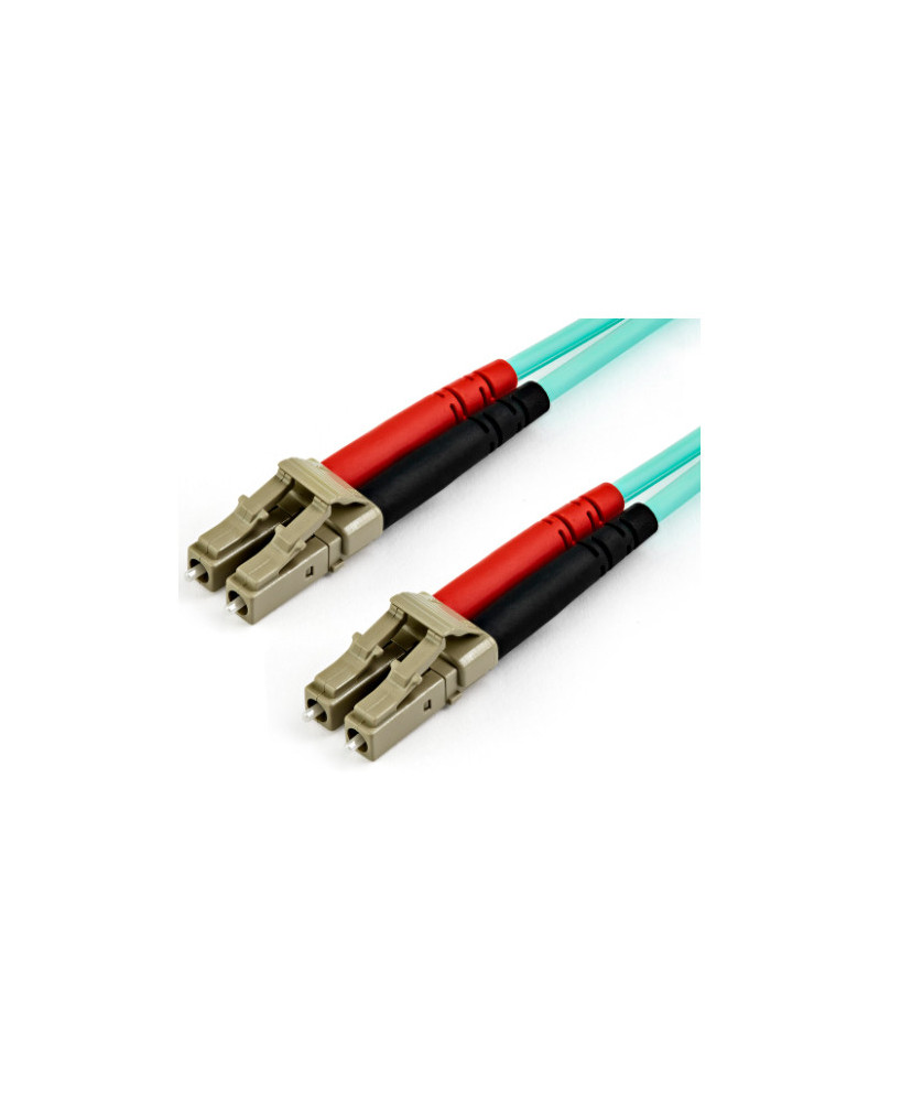 Buy StarTech 15m OM3 LC to LC Multimode Duplex Fiber Optic Patch Cable A50FBLCLC15