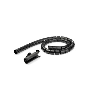 Buy Startech 1.5m 4.9ft Spiral Cable Management Sleeve with Loading Tool in Black CMSCOILED