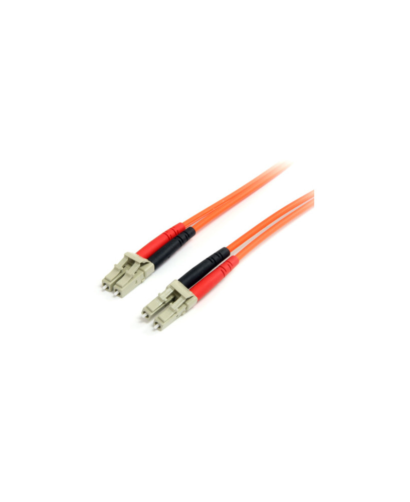 StarTech 5m Fiber Optic Cable Multimode Duplex 62.5/125 LSZH LC/LC FIBLCLC5