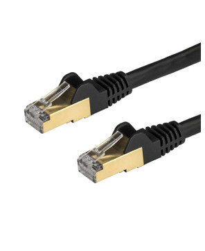 Buy StarTech 1m Shielded (STP) Cat6a Male RJ45/Male RJ45 Patch Cable 6ASPAT1MBK in Black