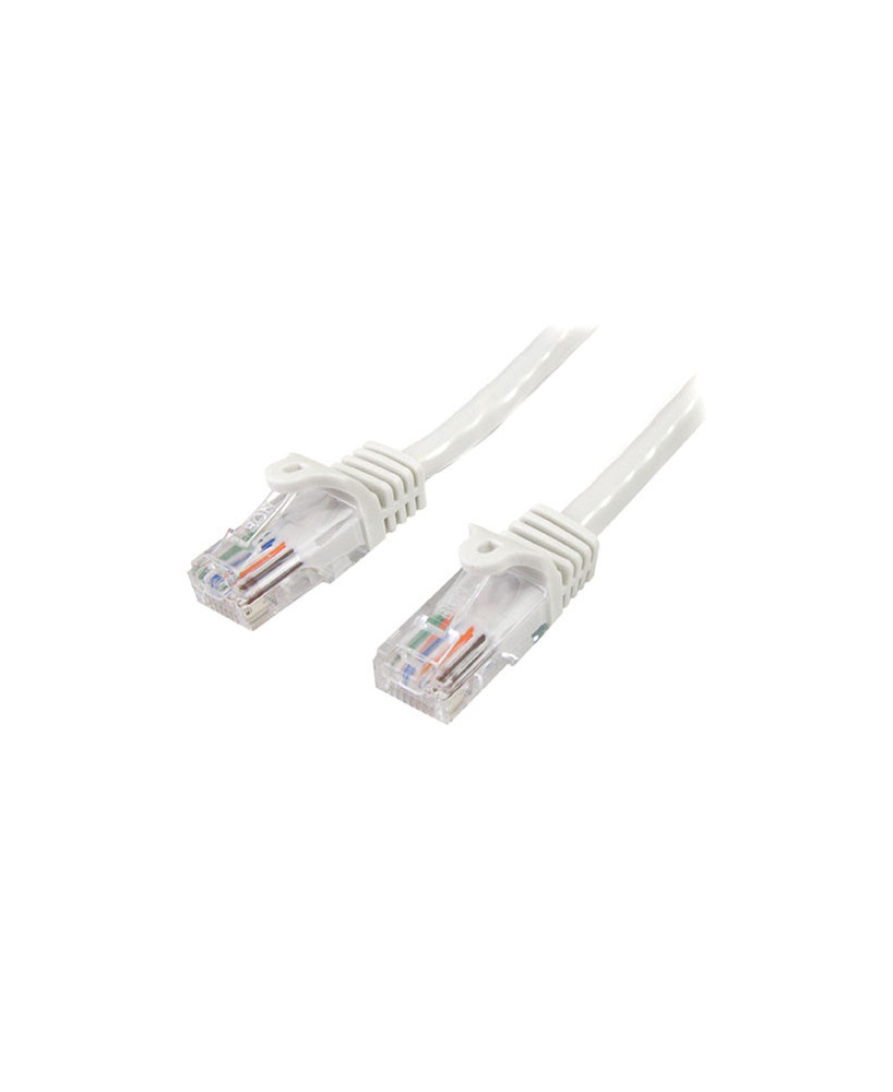 Buy StarTech 7m Cat5e Ethernet Patch Cable with Snagless RJ45 Connectors 45PAT7MWH in White