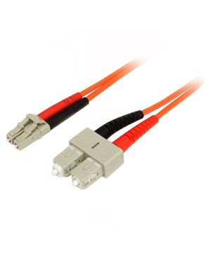 Buy StarTech 2m Multimode Duplex LC to SC 50/125μm Fibre Optic Cable 50FIBLCSC2