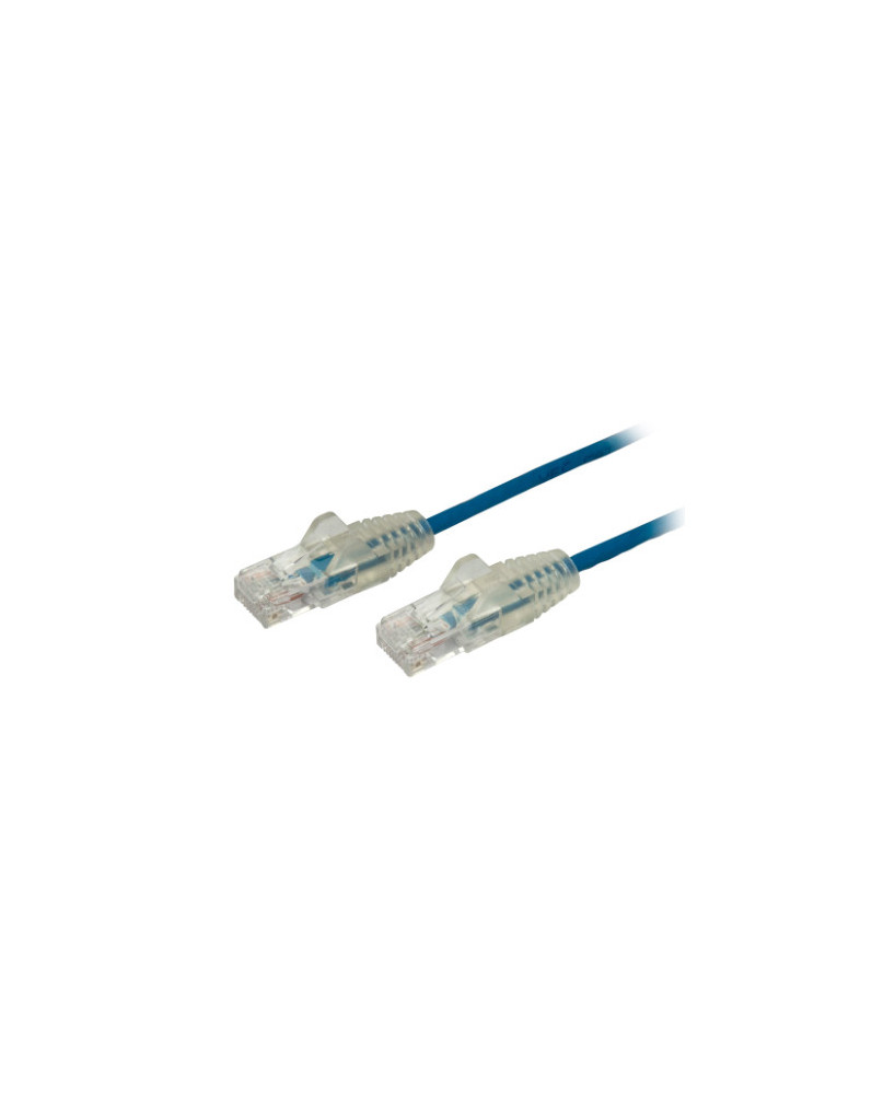 Buy StarTech 0.5m Cat6 Snagless Slim Ethernet Cable N6PAT50CMBLS in Blue