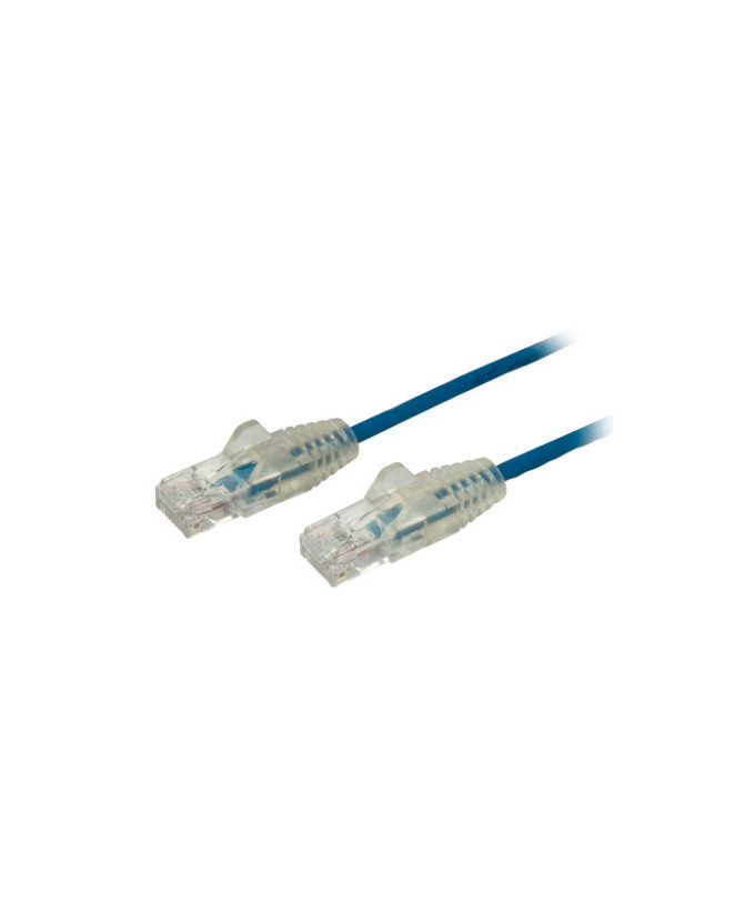 Buy StarTech 0.5m Cat6 Snagless Slim Ethernet Cable N6PAT50CMBLS in Blue