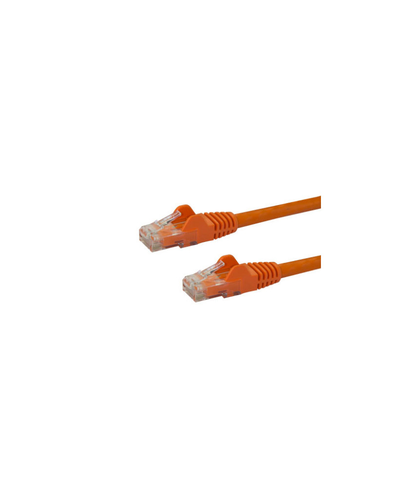 Buy Startech 7m CAT 6 Gigabit Ethernet Cable in Orange with Strain Relief Fluke N6PATC7MOR