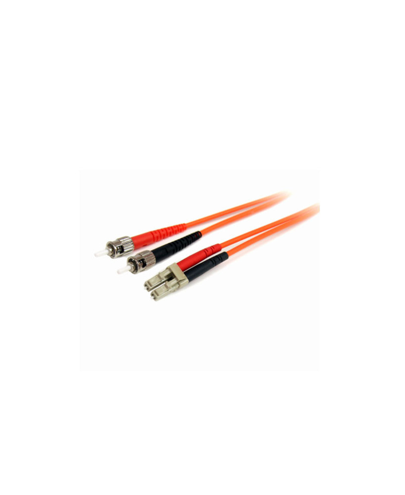 Buy Startech 5m Multimode Duplex 62.5/125 - LSZH - LC/ST - OM1 - LC to ST Fiber Optic Cable FIBLCST5