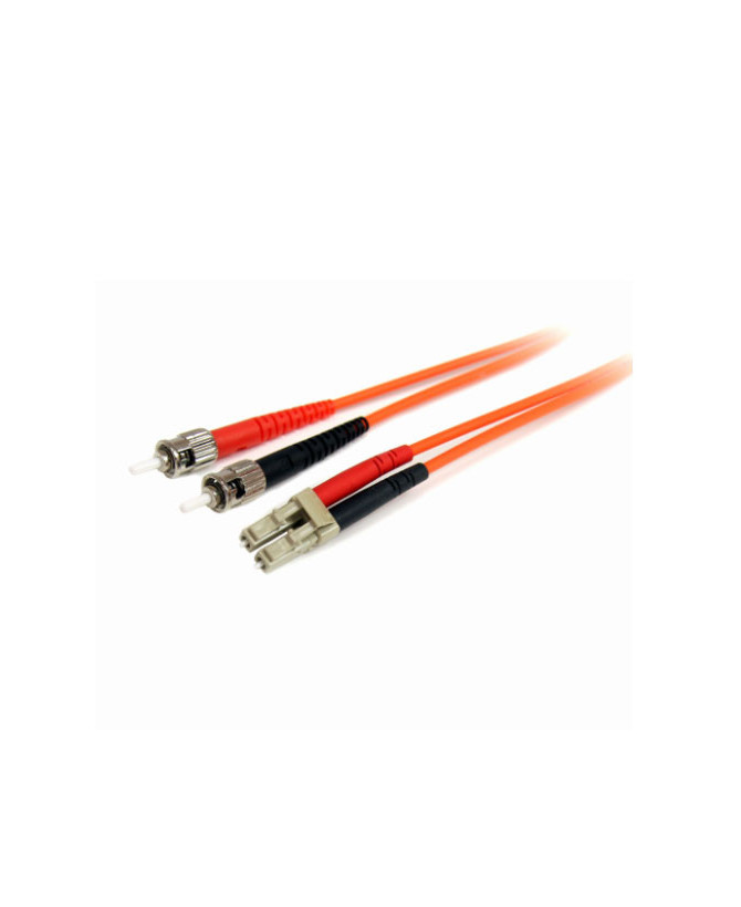 Buy Startech 5m Multimode Duplex 62.5/125 - LSZH - LC/ST - OM1 - LC to ST Fiber Optic Cable FIBLCST5