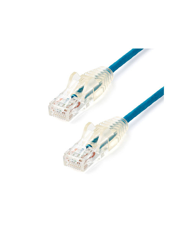 Buy StarTech 2m Slim CAT6 Cable with Snagless RJ45 Connectors N6PAT200CMBLS in Blue