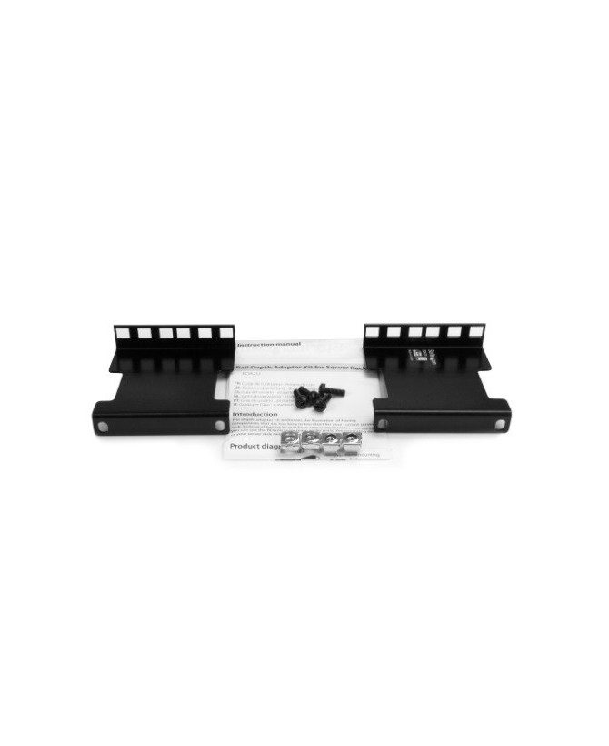 Buy StarTech 2U Server Rack Depth Extender Adapter Kit with 10cm Adjustment RDA2U for Server Rack