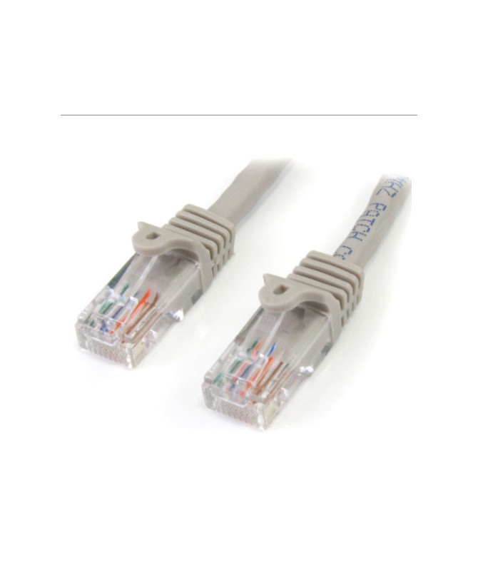 Buy Startech 3m Gray Cat5e Snagless RJ45 Male to Male UTP Ethernet Patch Cable 45PAT3MGR